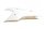 Side panel, left front, white Ducati 848 848 Evo 13-13