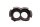 Intake manifold, dual carburetor, carburetor rubber Ducati 906 Paso ZDM906 89-92