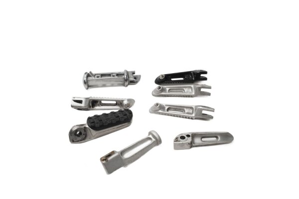 Footrest set, pedal pads, driver and passenger, universal Triumph Unbekannt