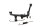 Hoofdstandaard, standaard, veer, accessoires Suzuki GSF 1200 Bandit WVA9 01-05