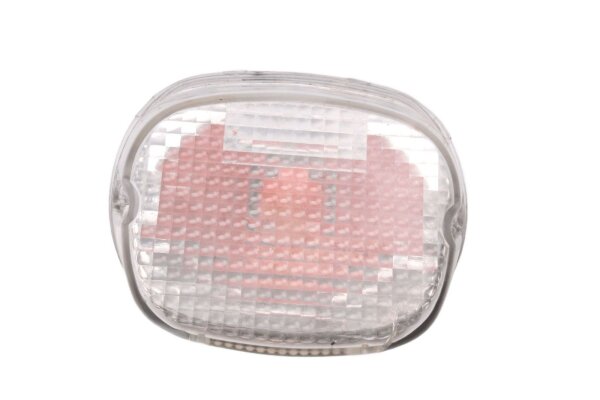 Feu arrière à verre clair, feu stop Harley-Davidson Dyna Fat Bob 1573 FXDF 08-08