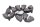 Sprocket carrier rubber set rear wheel Suzuki GSF 1200 Bandit WVA9 01-05