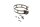 support de collier de serrage du silencieux déchappement BMW R 1200 GS K25 0307 R12 04-07