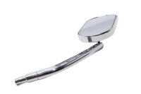 Chrome oval handlebar mount mirror, polished, for motorcycles Triumph Unbekannt