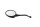 Left oval rearview mirror with threaded arm, black BMW R 1100 R 259 0407 95-01