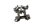 Cilinderkop links, kleppendeksel, lagerblok BMW R 1200 GS K25 0307 R12 04-07