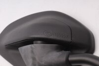Högerspegel, backspegel, ytterspegel, styrfäste, svart Ducati universell