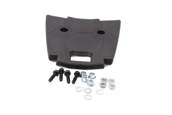 Base plate for top case mount and rear luggage rack attachment Honda universell