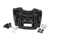 Base plate for top case mount and rear luggage rack attachment Honda universell