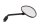 Left-hand side handlebar mirror, oval, black, E4 Ken Sean 016 Triumph Unbekannt