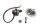 Ignition lock, lock set, tank lock Honda VTR 1000 F Fire Storm SC36 97-06