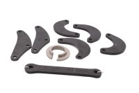 Schokdemper, spanstangset, koppeling, achterbrug, ophanging Yamaha MT-07 700 A 25-25