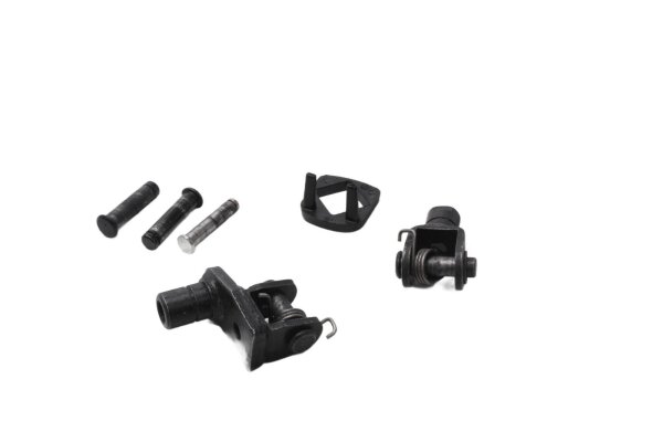 Footrest mounting bracket, springs, bolts, spacers set Triumph Unbekannt
