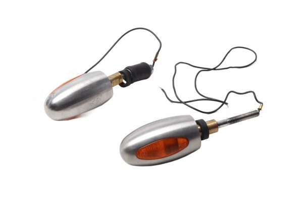 Styrvikt blinkers vänster höger aluminium Kawasaki Zephyr 1100 ZRT10A 92-95