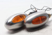 Styrvikt blinkers vänster höger aluminium Kawasaki Zephyr 1100 ZRT10A 92-95