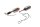 Styrvikt blinkers vänster höger aluminium Kawasaki Zephyr 1100 ZRT10A 92-95
