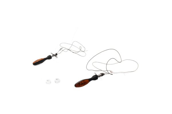 Blinker Paar hinten links rechts gelb Gläser Kawasaki Zephyr 1100 ZRT10A 92-95