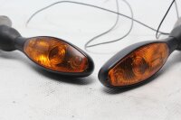 Blinker Paar hinten links rechts gelb Gläser Kawasaki Zephyr 1100 ZRT10A 92-95