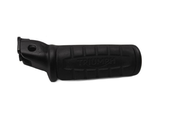 Front right footrest, drivers side, rubber pedal pad with grooved profile Triumph Unbekannt