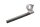 Abrazadera de manillar derecho Clip-On de 22 mm Honda CBR 1100 XX Blackbird SC35 97-98