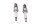 Set di candele NGK DPR8EA-9 con resistenza integrata Ducati 906 Paso ZDM906 89-92