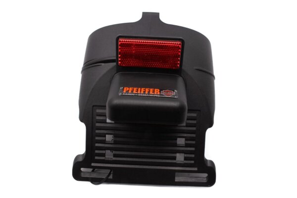 License plate holder, reflector, light holder, black Harley Davidson universell