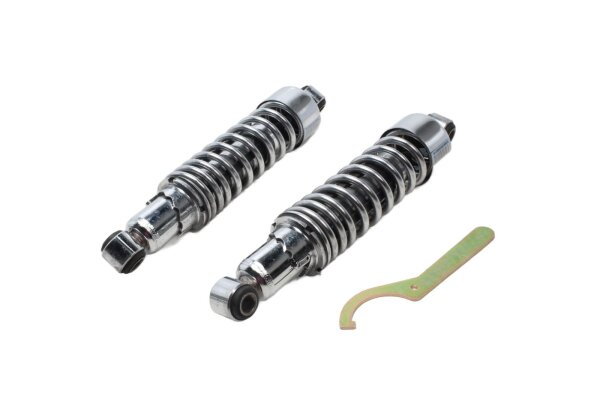 Rear chrome strut pair, left and right, tension strut Harley Davidson universell