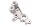 Supporto poggiapiedi, pedaliera, anteriore destro Ducati Multistrada 1100 08-08