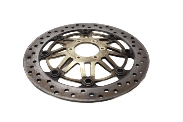 Front left drilled brake disc Honda VTR 1000 F Fire Storm SC36 97-06
