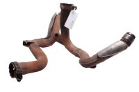 Exhaust manifold, exhaust pipe, double flange Kawasaki KLV 1000 KLV1000A 04-06