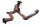 Exhaust manifold, exhaust pipe, double flange Kawasaki KLV 1000 KLV1000A 04-06