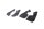 Rubber mat set, fairing cover, running board Yamaha YP 300 RA X-Max 24-24