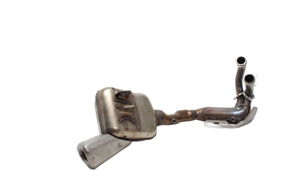 Udstødningssystem, udstødningsmanifold, katalysator, udstødning Yamaha MT-07 700 A 25-25