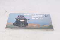 Operating instructions, manual, user manual BMW K 1100 RS K589 0522 92-96