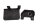 Ignition coil cover, fairing, protection BMW K 1100 RS K589 0522 92-96