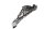 Left footrest assembly, bracket, clamp Ducati Multistrada 620 ZDMA103AA 05-07