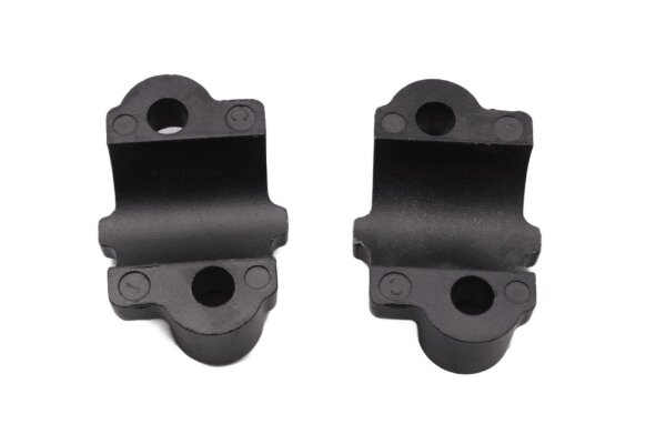 Handlebar clamps, fork bridge (left and right), clamping blocks, steering head Triumph universell