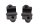 Handlebar clamps, fork bridge (left and right), clamping blocks, steering head Triumph universell