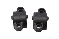 Handlebar clamps, fork bridge, left and right, clamping block, universal Triumph universell