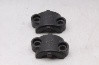 Handlebar clamps, fork bridge, left and right, clamping block, universal Triumph universell
