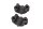 Handlebar clamps, fork bridge, left and right, clamping block, universal Triumph universell