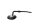Rétroviseur rond noir, bras de rétroviseur de guidon droit Triumph Bonneville 900 T100 15-15