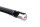 Zwart stuur, buisdiameter 22 mm, gebogen, universele bevestiging Triumph universell