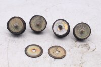 Rubber buffer vibration damper set with screws BMW K 1100 RS K589 0522 92-96