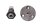 Achterbruglager, asbout, lagerblok, as BMW K 1100 RS K589 0522 92-96