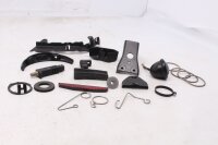 Schraubensatz Halter Clips Gummi Reflektor Blech Restteile Triumph universell