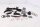 Schraubensatz Halter Clips Gummi Reflektor Blech Restteile Triumph universell