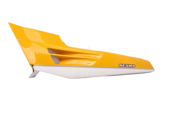 Bagerste venstre sidepanel, gul/hvid, 4037099881 Ducati 906 Paso ZDM906 89-92