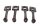 Connecting rod, connecting rod, piston rod, crankshaft assembly BMW K 1100 RS K589 0522 92-96