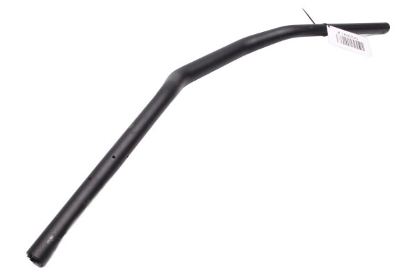 Black handlebars, 22mm/28mm, universal tubular handlebars for motorcycle conversions Triumph universell